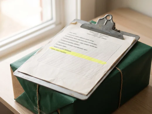 Packing list with part S2-014