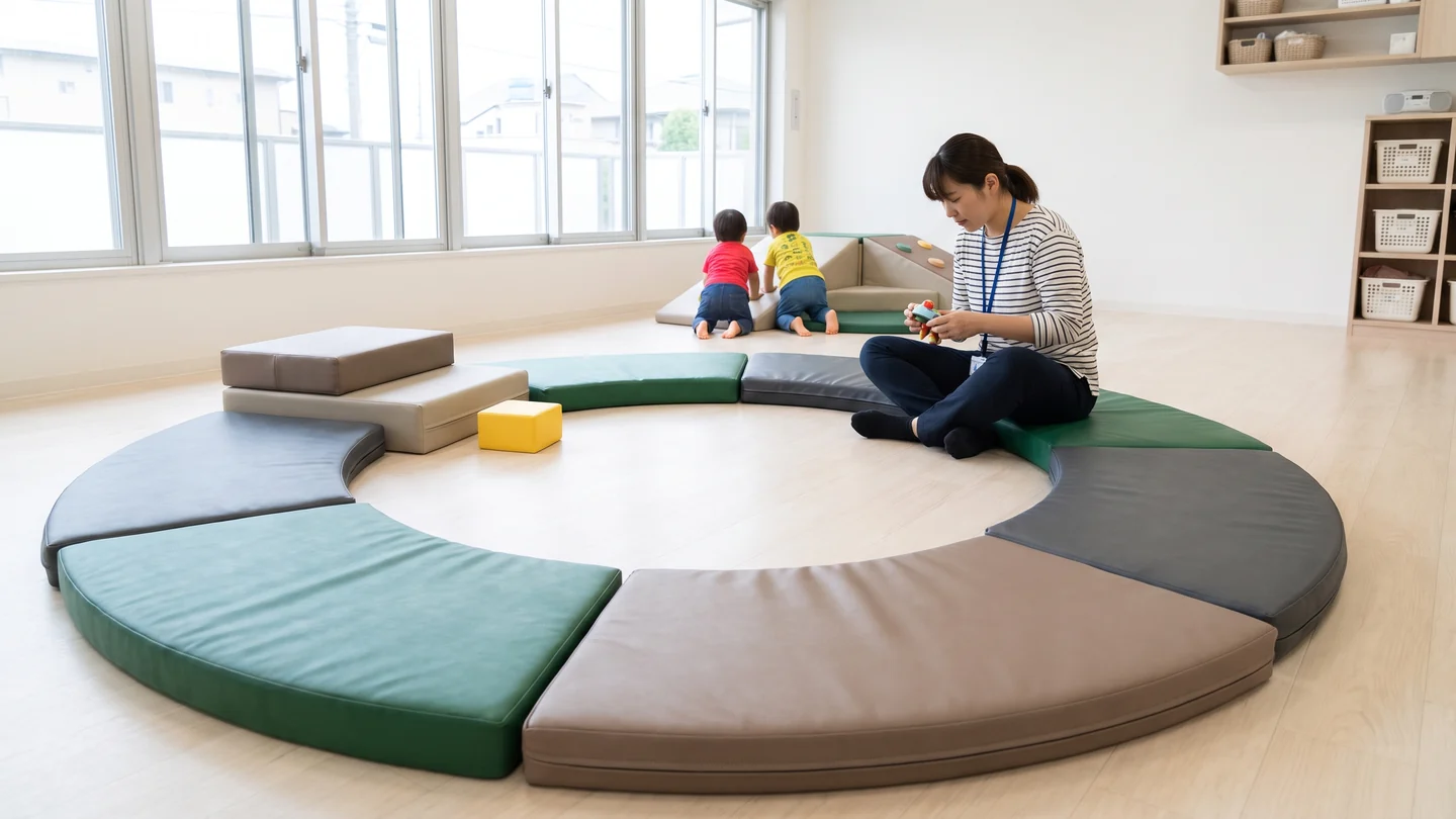 Session C: mats laid in a circle